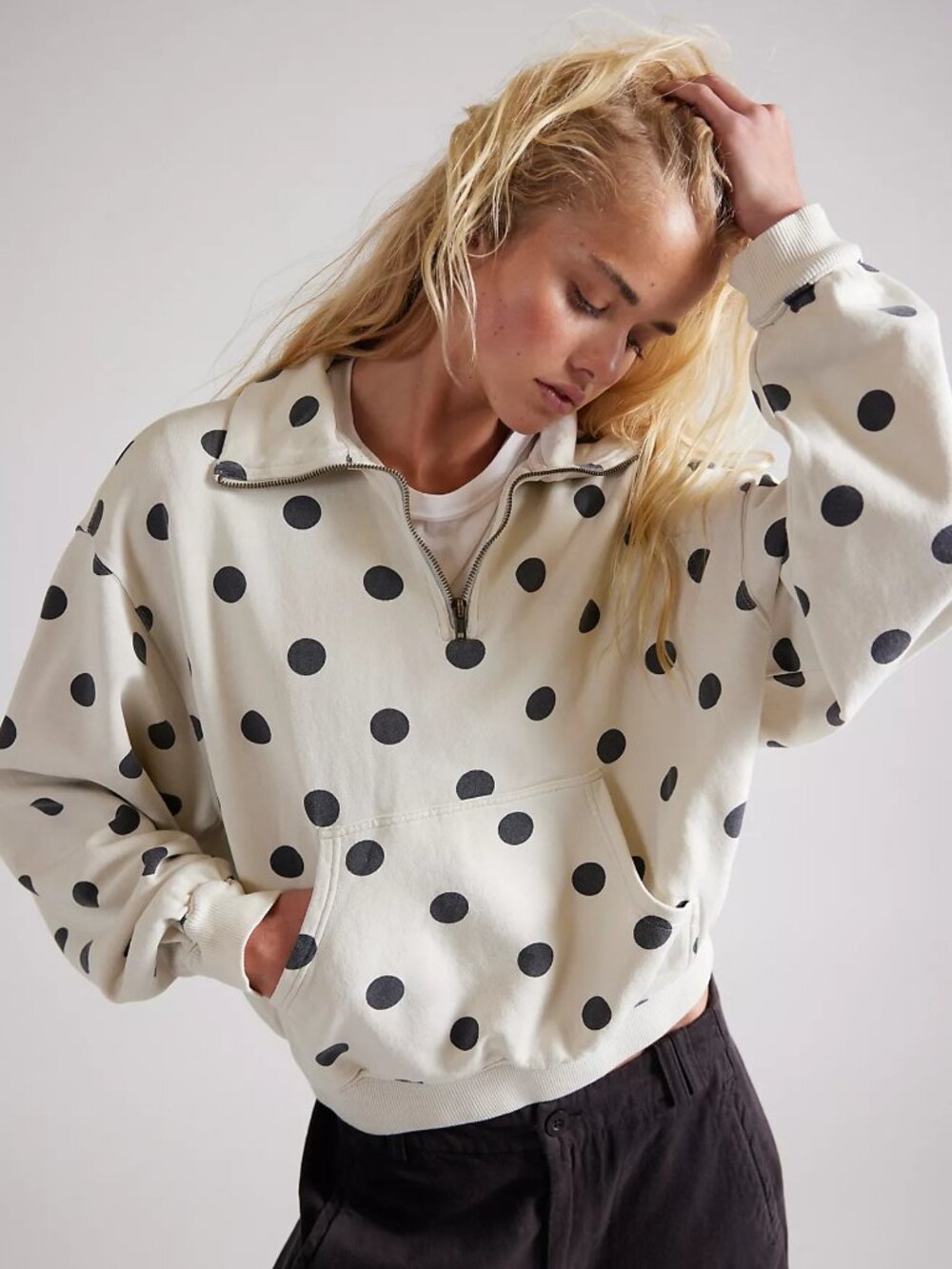 Spot On Half Zip Sweatshirt